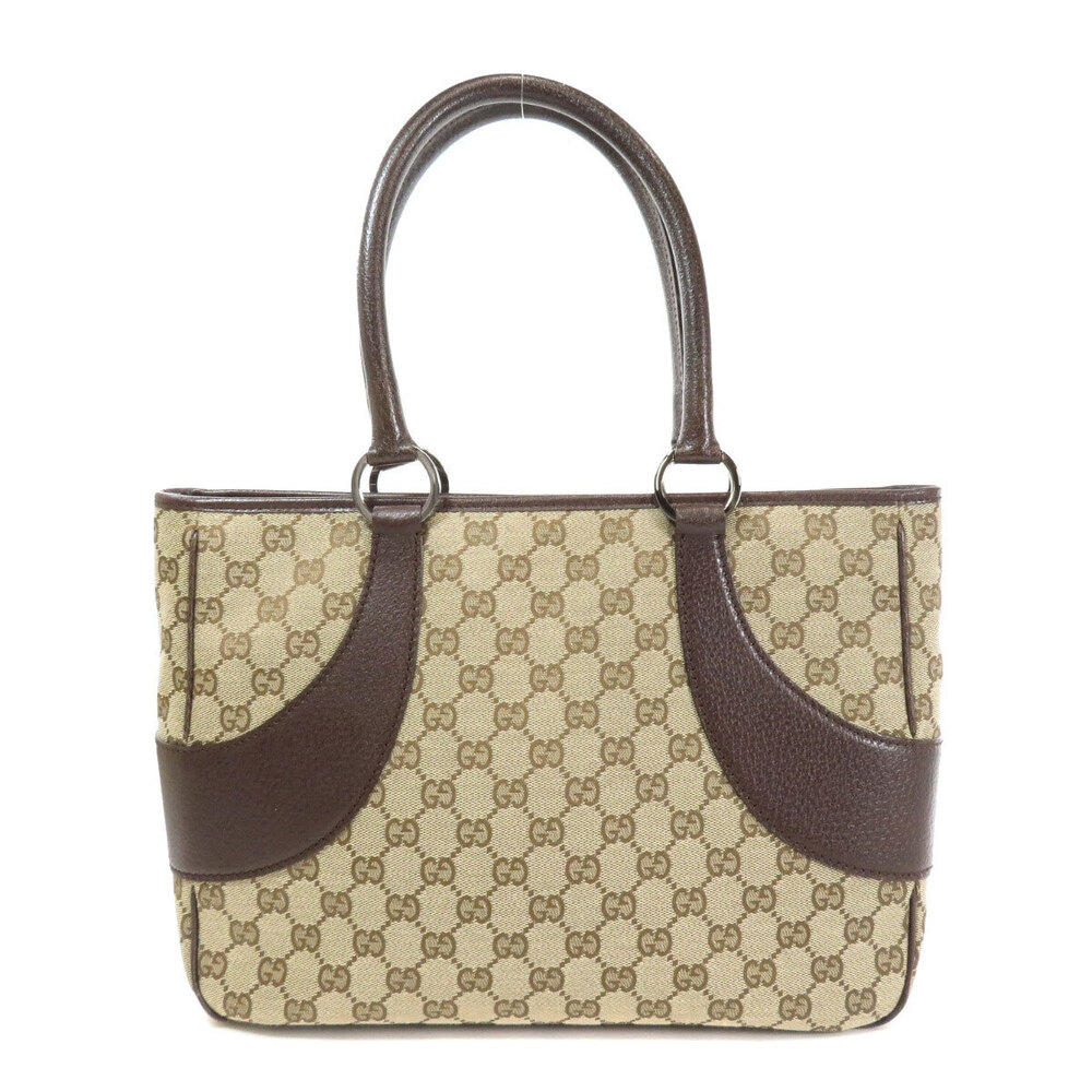 Gucci GG canvas shoulder bag brown leather - Picture 11 of 11